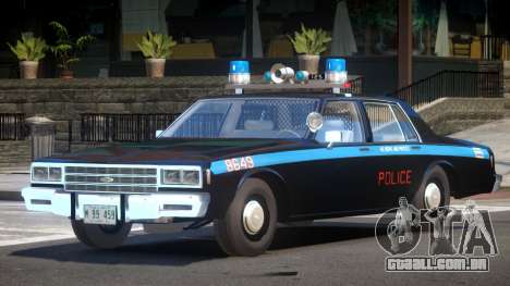 Chevrolet Impala Police V1.1 para GTA 4