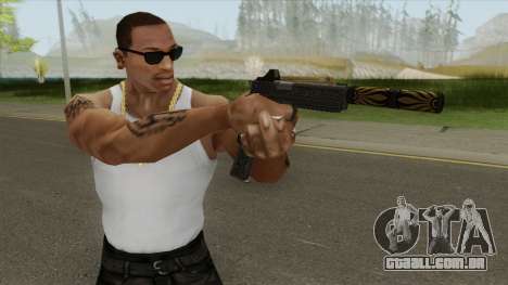 Heavy Pistol GTA V (Luxury) Suppressor para GTA San Andreas