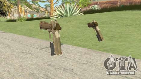 Heavy Pistol GTA V (Army) Flashlight V1 para GTA San Andreas