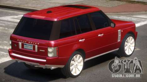 Range Rover Supercharged Edit para GTA 4