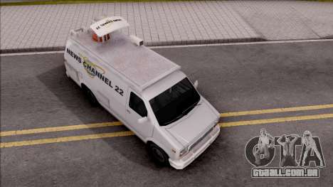 Mullido Newsvan NFS MW para GTA San Andreas