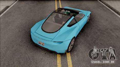 Tesla Roadster 2020 Performance LQ v3 para GTA San Andreas