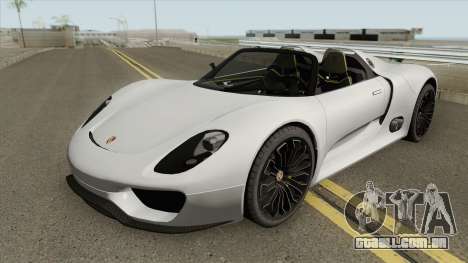 Porsche 918 Spyder (Concept) para GTA San Andreas