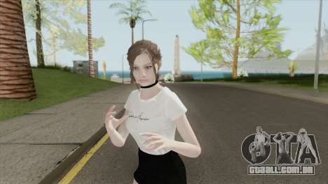 Claire Casual (Mini Skirt) para GTA San Andreas