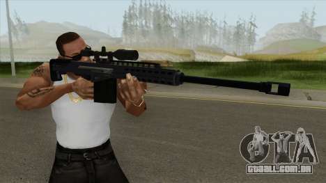 Heavy Sniper GTA V (LSPD) V1 para GTA San Andreas