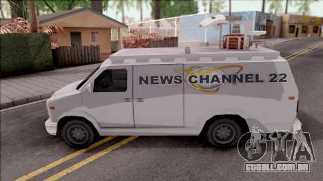 Mullido Newsvan NFS MW para GTA San Andreas