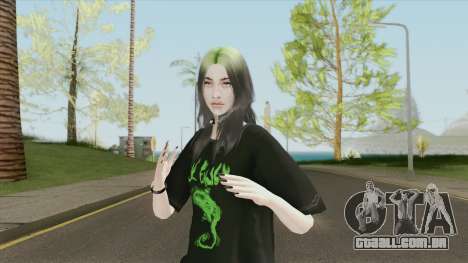 Billie Eilish para GTA San Andreas