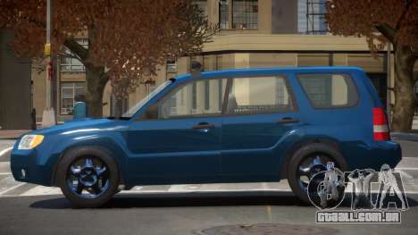 Subaru Forester RS para GTA 4