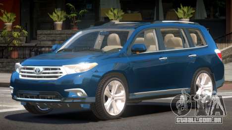 Toyota Highlander 4HD 1.6 para GTA 4