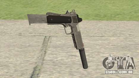 Heavy Pistol GTA V (Platinum) Suppressor V2 para GTA San Andreas