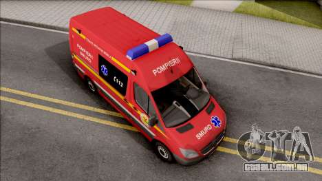 Mercedes-Benz Sprinter 2011 Autospeciala SMURD para GTA San Andreas