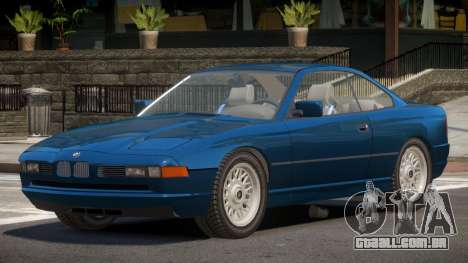 1992 BMW 850i E31 para GTA 4