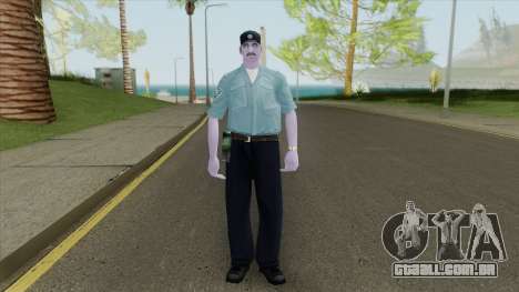 Purple Policeman para GTA San Andreas