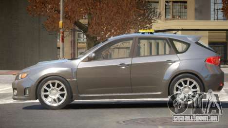 Subaru Impreza WRX Police V1.0 para GTA 4