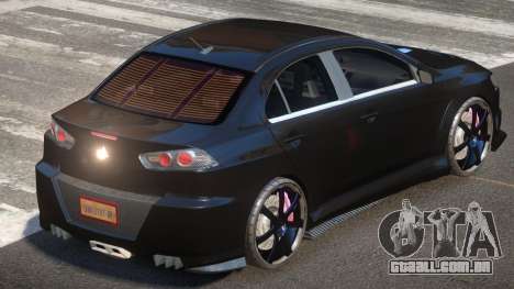 Mitsubishi Lancer X R-Tuned para GTA 4