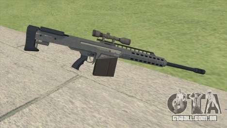 Heavy Sniper GTA V (LSPD) V3 para GTA San Andreas