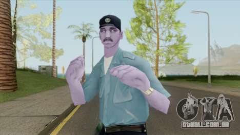 Purple Policeman para GTA San Andreas