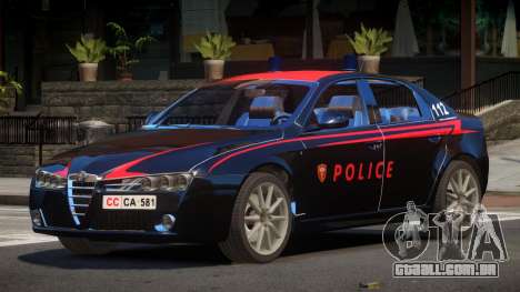 Alfa Romeo 159 Police V1.0 para GTA 4