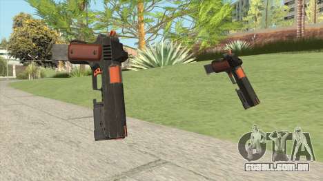 Heavy Pistol GTA V (Orange) Flashlight V2 para GTA San Andreas