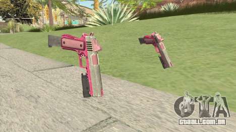Heavy Pistol GTA V (Pink) Flashlight V2 para GTA San Andreas