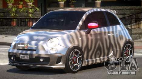 Fiat 500 Abart PJ4 para GTA 4