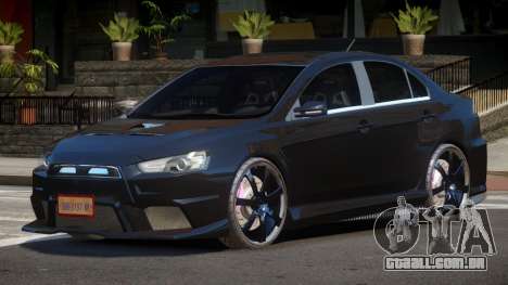 Mitsubishi Lancer X R-Tuned para GTA 4