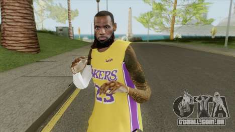 Lebron James (Lakers) para GTA San Andreas