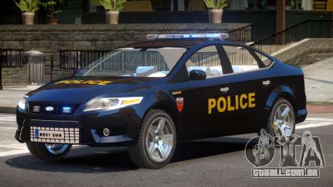 Ford Mondeo ST Police para GTA 4