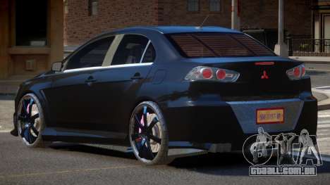 Mitsubishi Lancer X R-Tuned para GTA 4