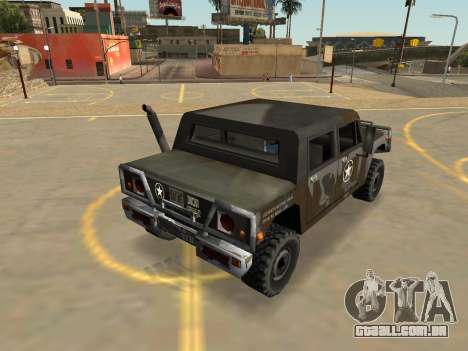 Mamute Patriota Militar Com Emblemas E Extras para GTA San Andreas