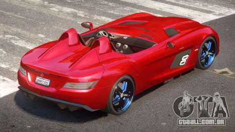 Mercedes Benz SLR R-Tuning para GTA 4