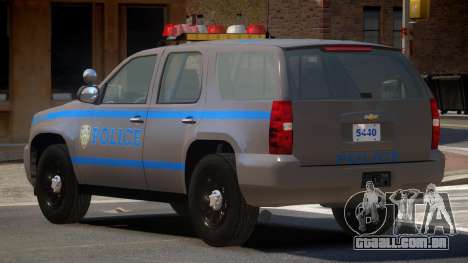 Chevrolet Tahoe Police V1.2 para GTA 4