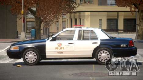 Ford Crown Victoria ST Police para GTA 4