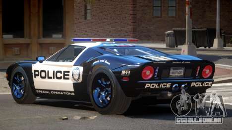 Ford GT1000 Police V1.1 para GTA 4