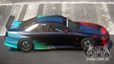Nissan Skyline GT R33 SE PJ5 para GTA 4