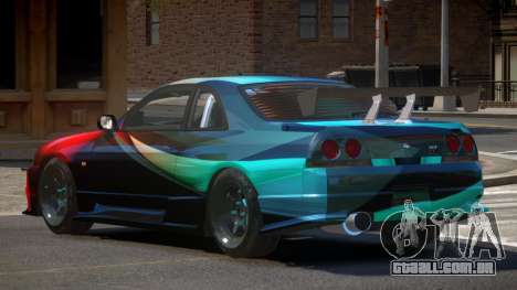 Nissan Skyline GT R33 SE PJ5 para GTA 4