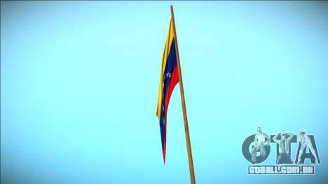 Bandeira da Venezuela no monte Chiliad Remasteri para GTA San Andreas