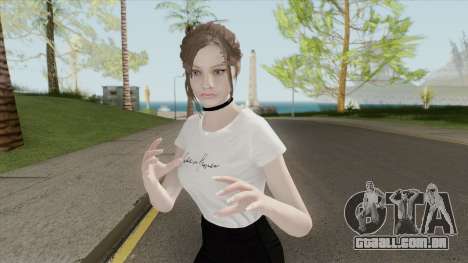 Claire Casual (Short Skirt) para GTA San Andreas