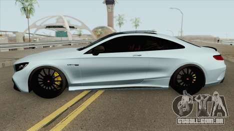 Mercedes-Benz S63 AMG Black para GTA San Andreas