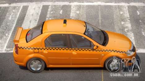 Dacia Logan Taxi V1.0 para GTA 4