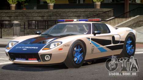 Ford GT1000 Police V1.3 para GTA 4