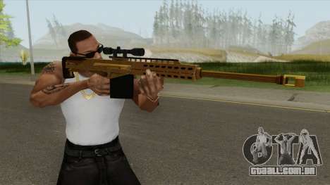 Heavy Sniper GTA V (Gold) V3 para GTA San Andreas