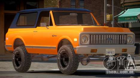 Chevrolet Blazer Off-Road para GTA 4