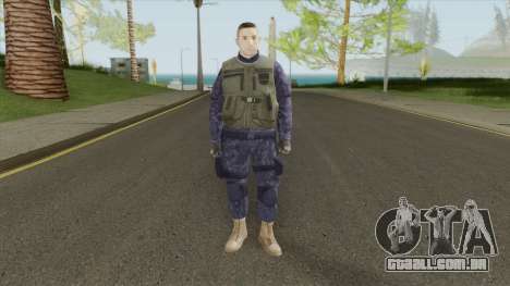 Policeman (Black Ops) para GTA San Andreas