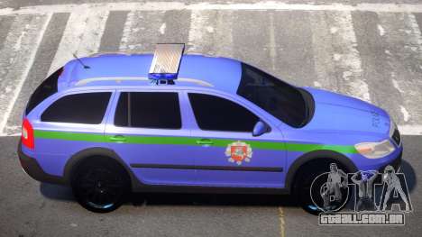 Skoda Octavia Scout Police V1.0 para GTA 4