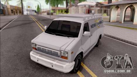 Mullido Newsvan NFS MW para GTA San Andreas