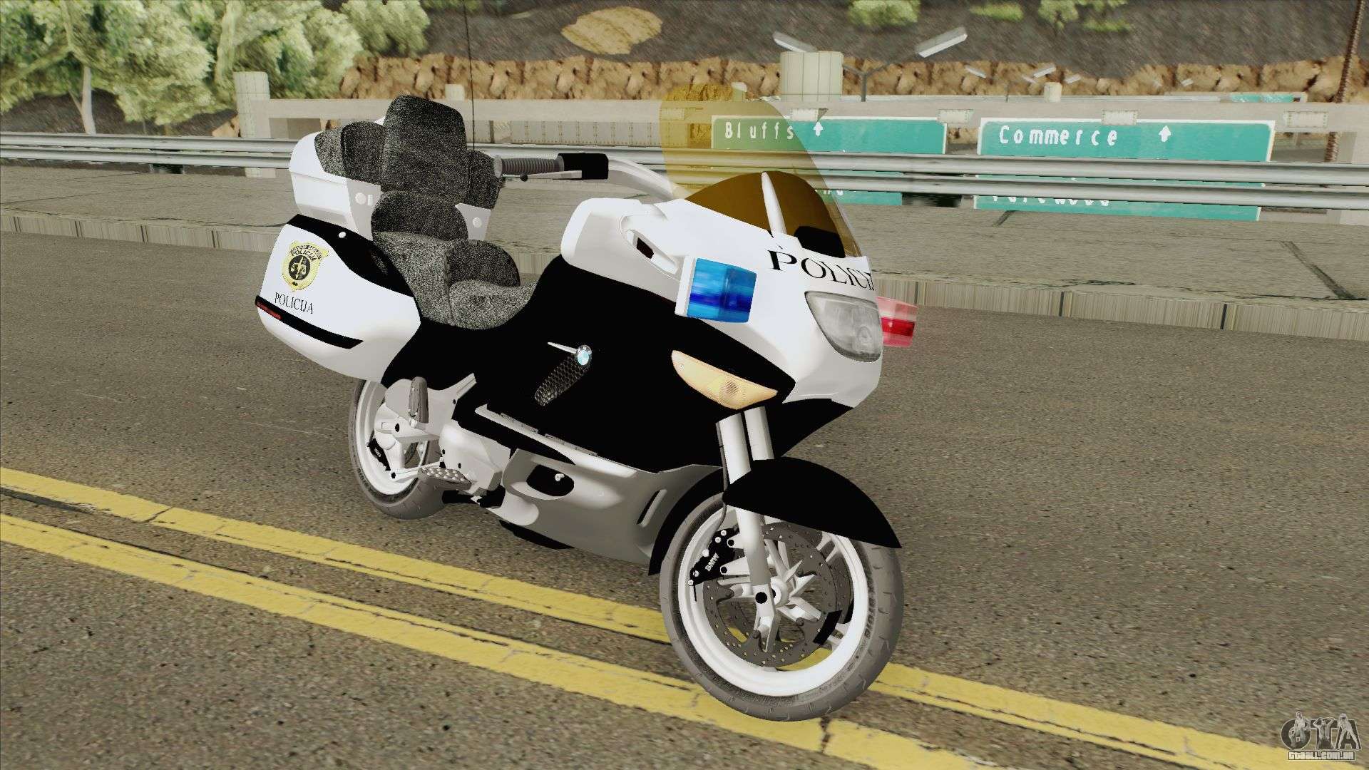 Moto com manobras iradas no GTA San Andreas