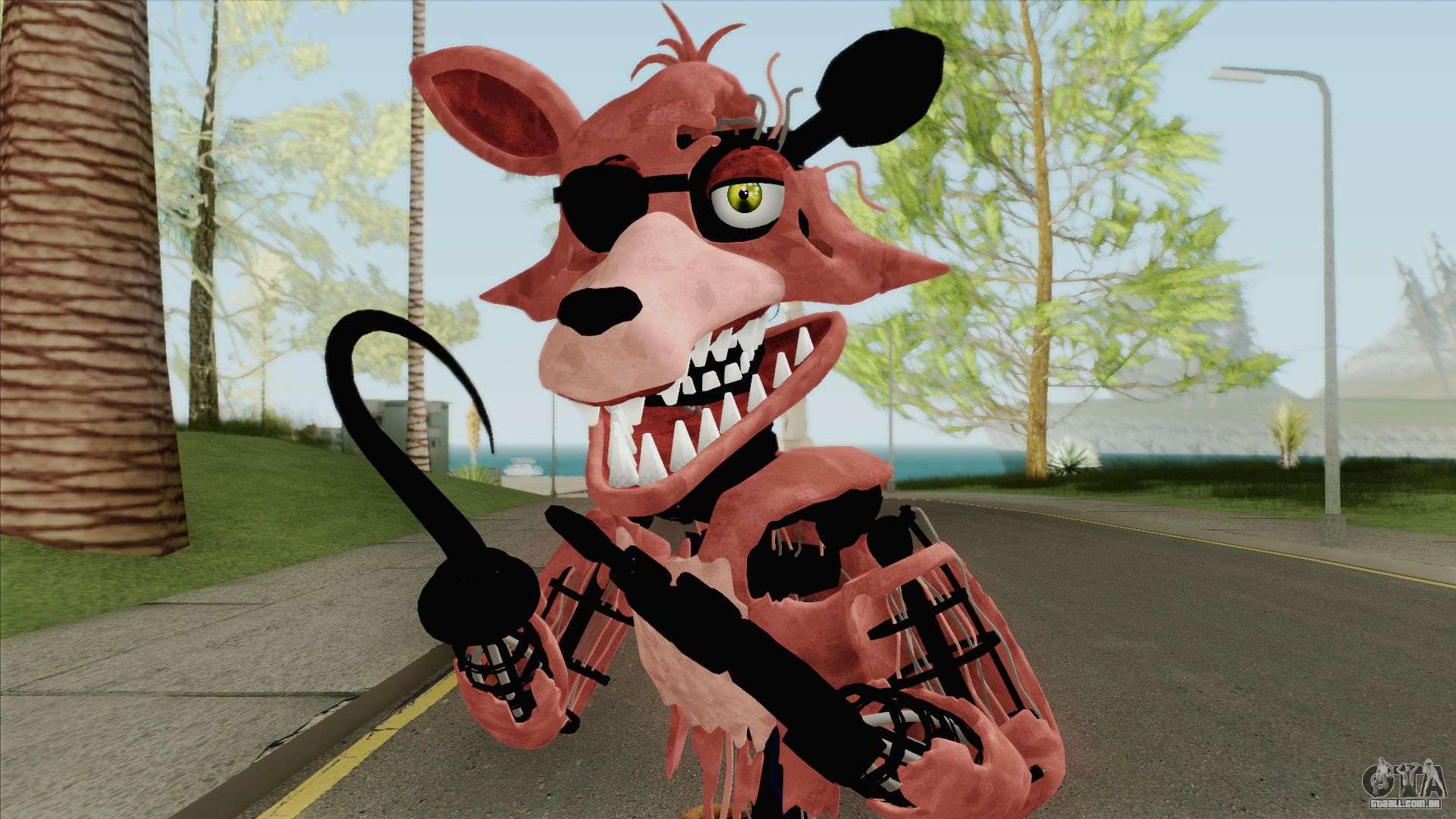 Withered Foxy • FNaF 2 • Desenho