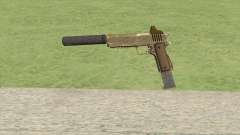 Heavy Pistol GTA V (Army) Suppressor V2 para GTA San Andreas