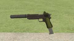 Heavy Pistol GTA V (Green) Suppressor V2 para GTA San Andreas
